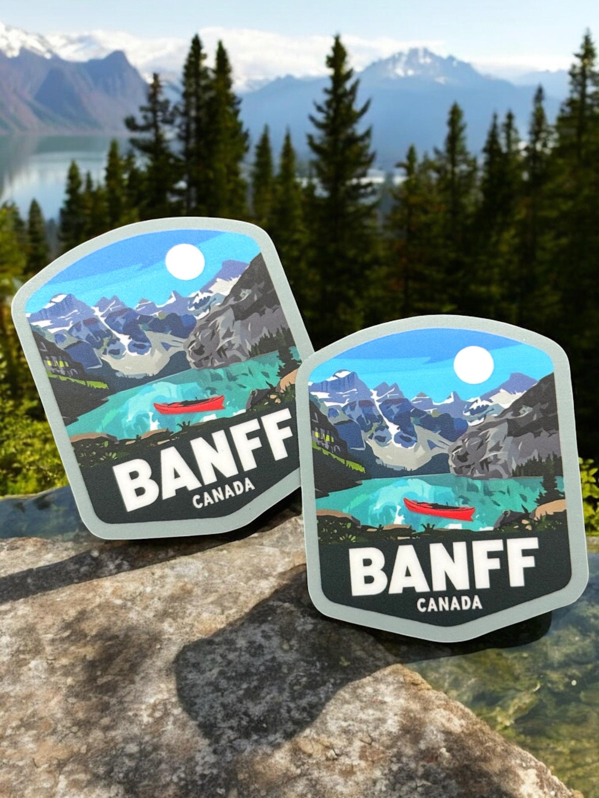 Banff Canada Sticker – Waterproof Vinyl Travel Souvenir