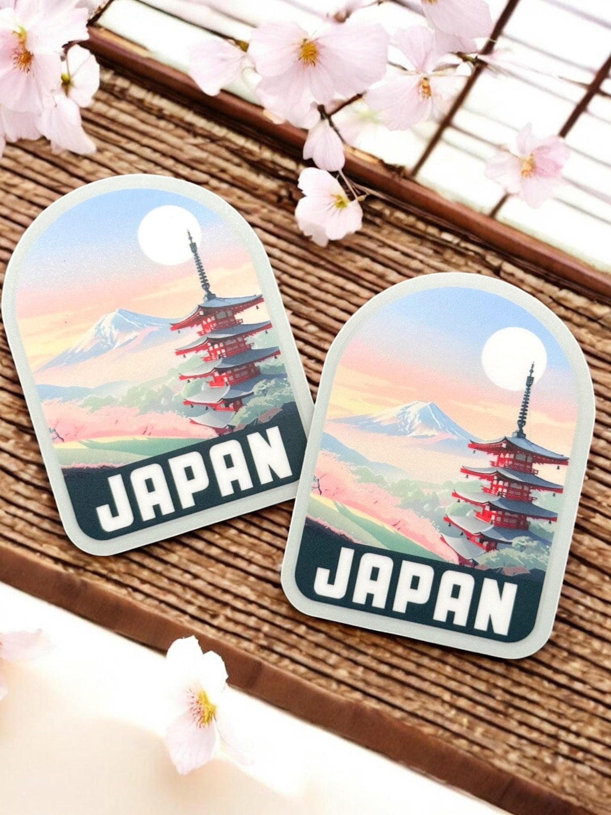 Japan Travel Vinyl Sticker – Waterproof Souvenir Mount Fuji Stickers