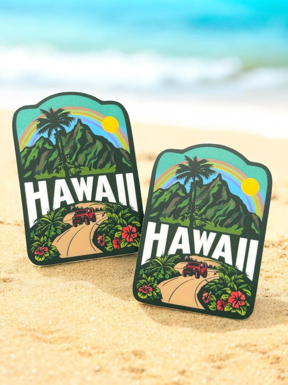 Hawaii Travel Sticker – Souvenir Island Waterproof Vinyl Stickers