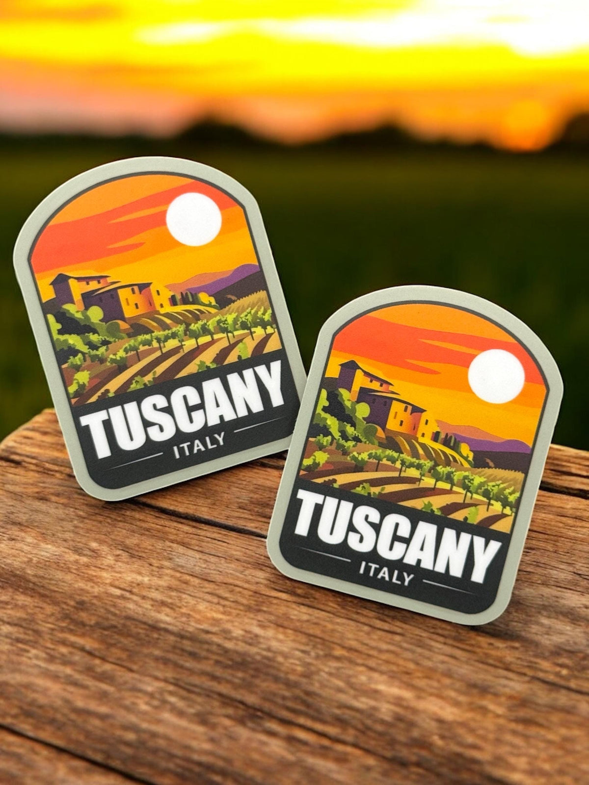 Tuscany Italy Sticker - Waterproof Travel Souvenir