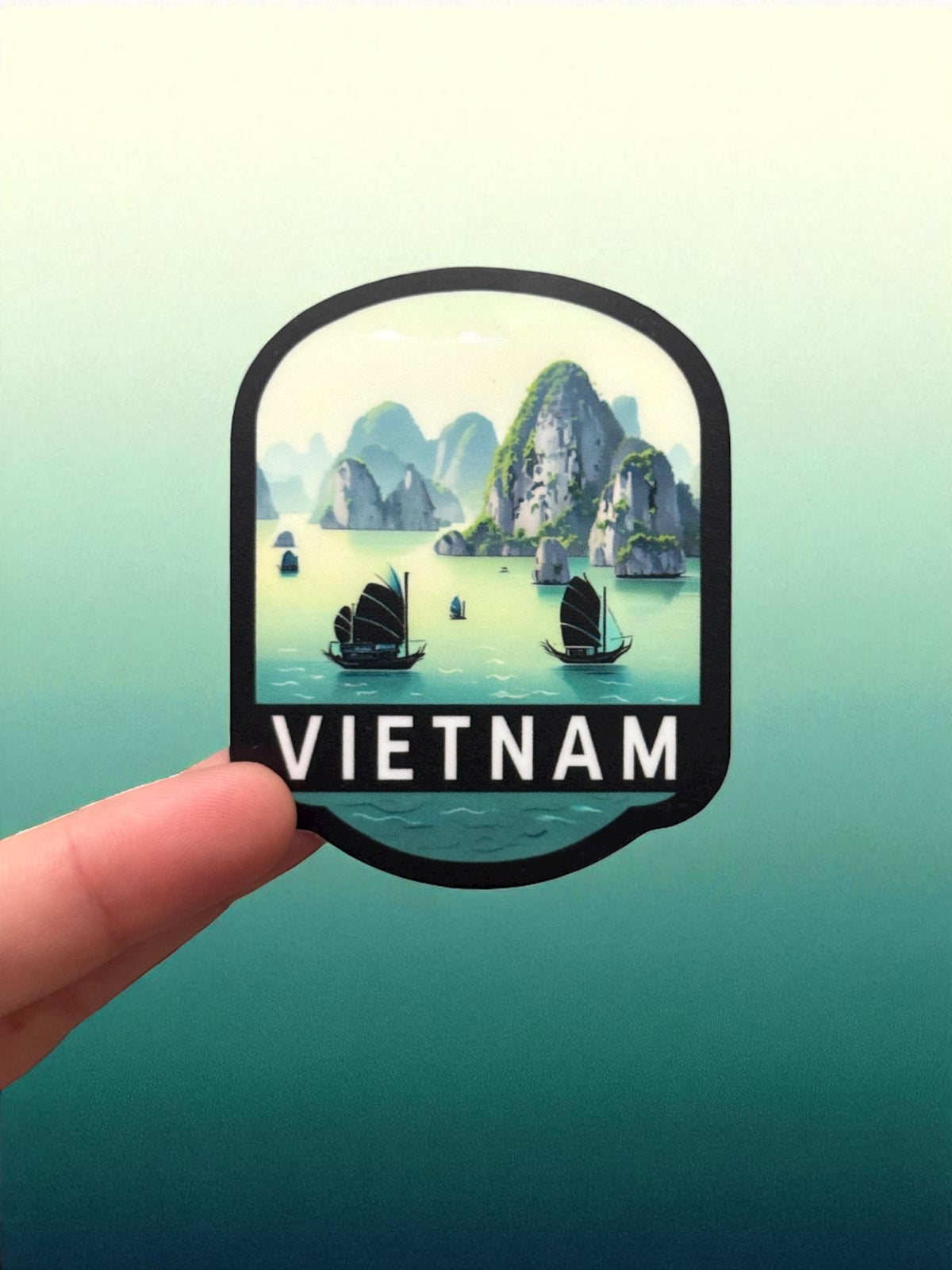 Vietnam Travel Sticker – Ha Long Bay Waterproof Souvenir Vinyl Gift