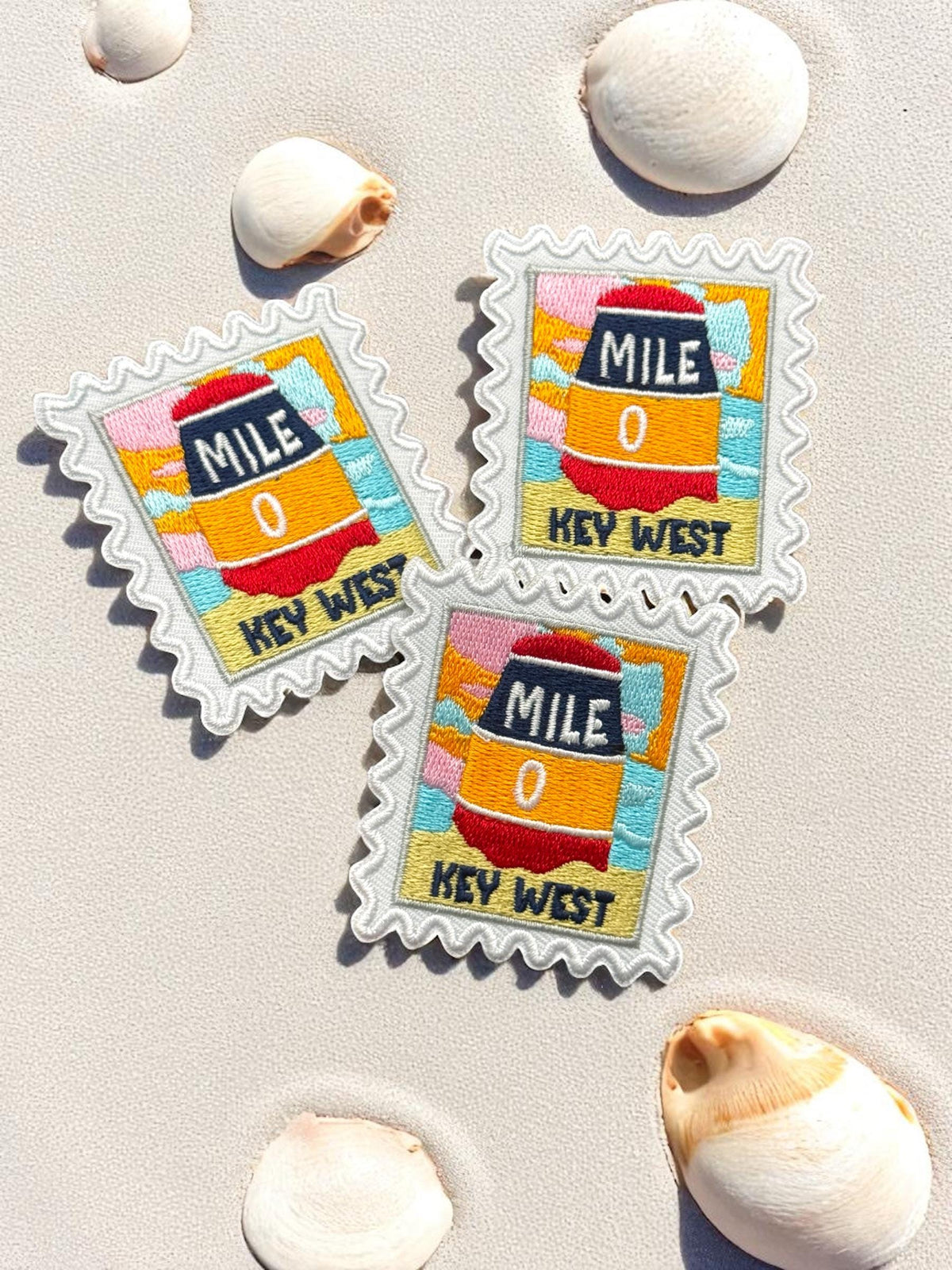 Key West Travel Patch – Florida Outdoor Iron On Souvenir Pin Collector Gift