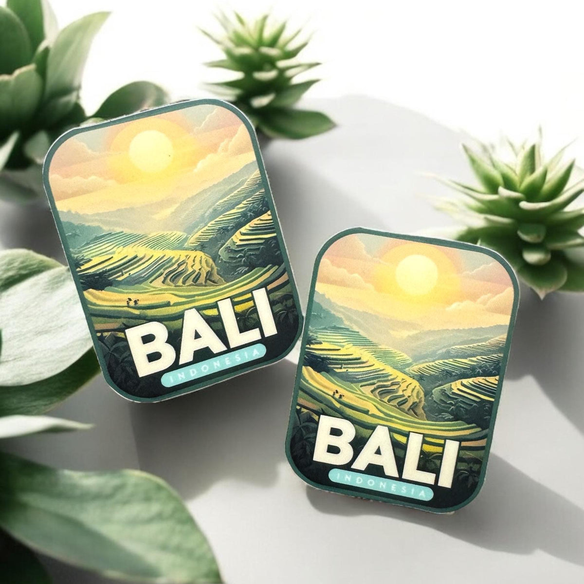 Bali Travel Vinyl Sticker – Indonesia Waterproof Souvenir Outdoor Gift