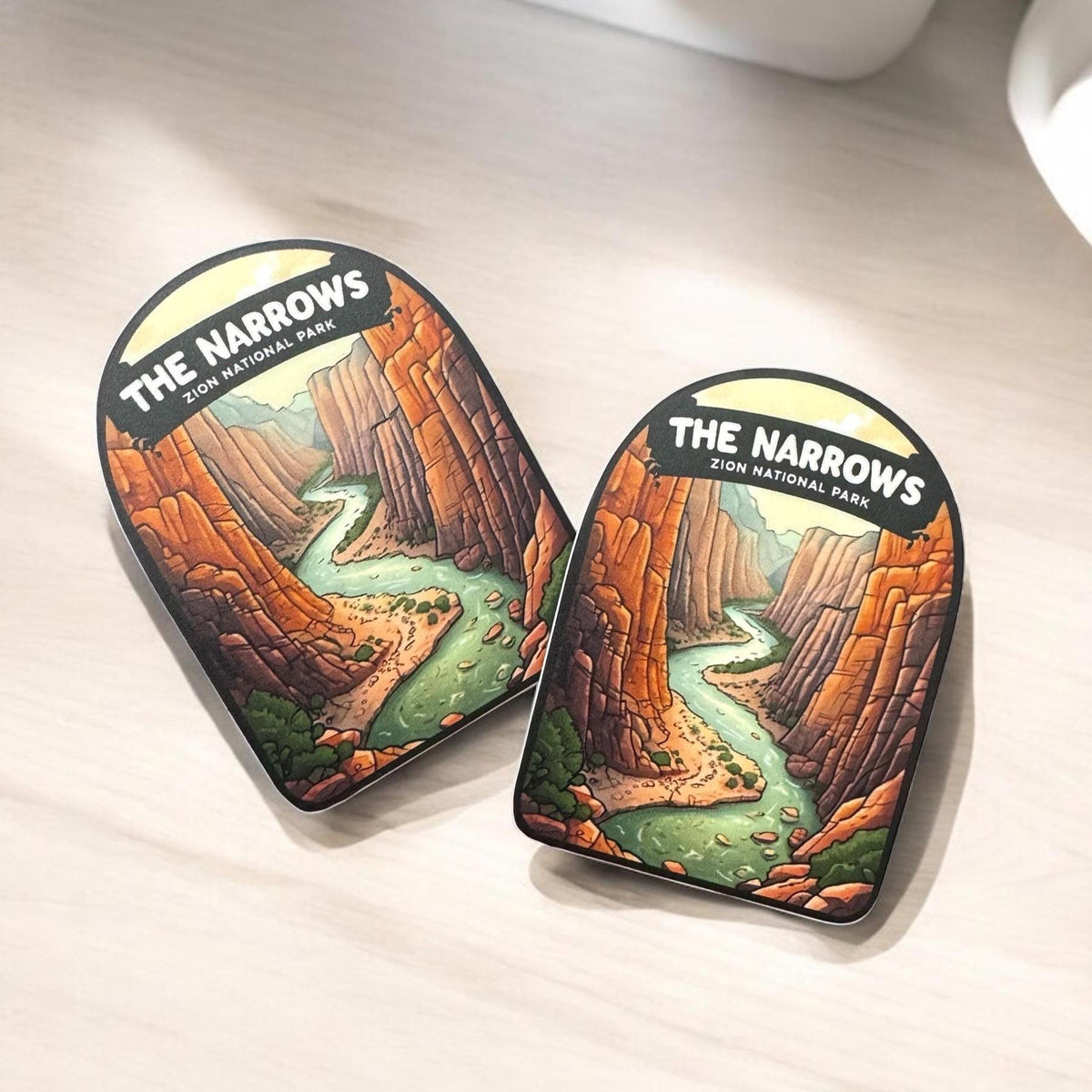 The Narrows Zion National Park Sticker – Waterproof Vinyl Travel Souvenir