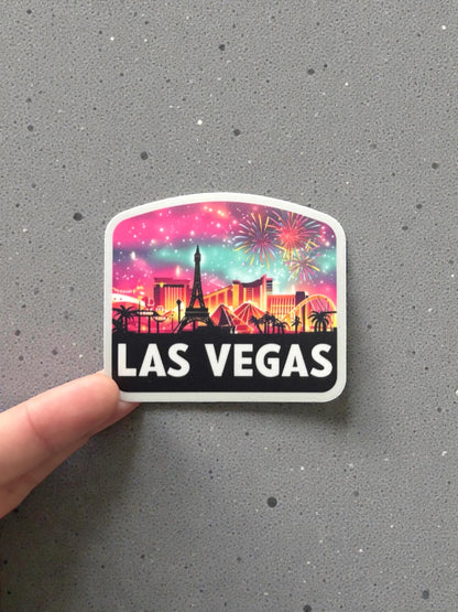 Las Vegas Sticker – Waterproof Vinyl Travel Souvenir