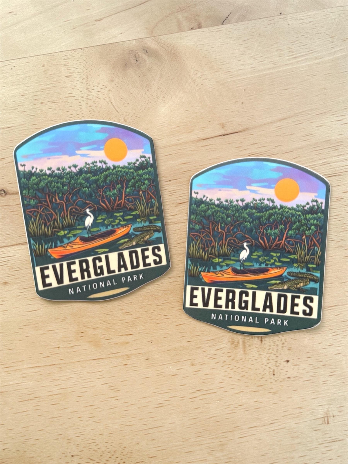 Everglades National Park Sticker – Travel Waterproof Florida Souvenir Vinyl Stickers