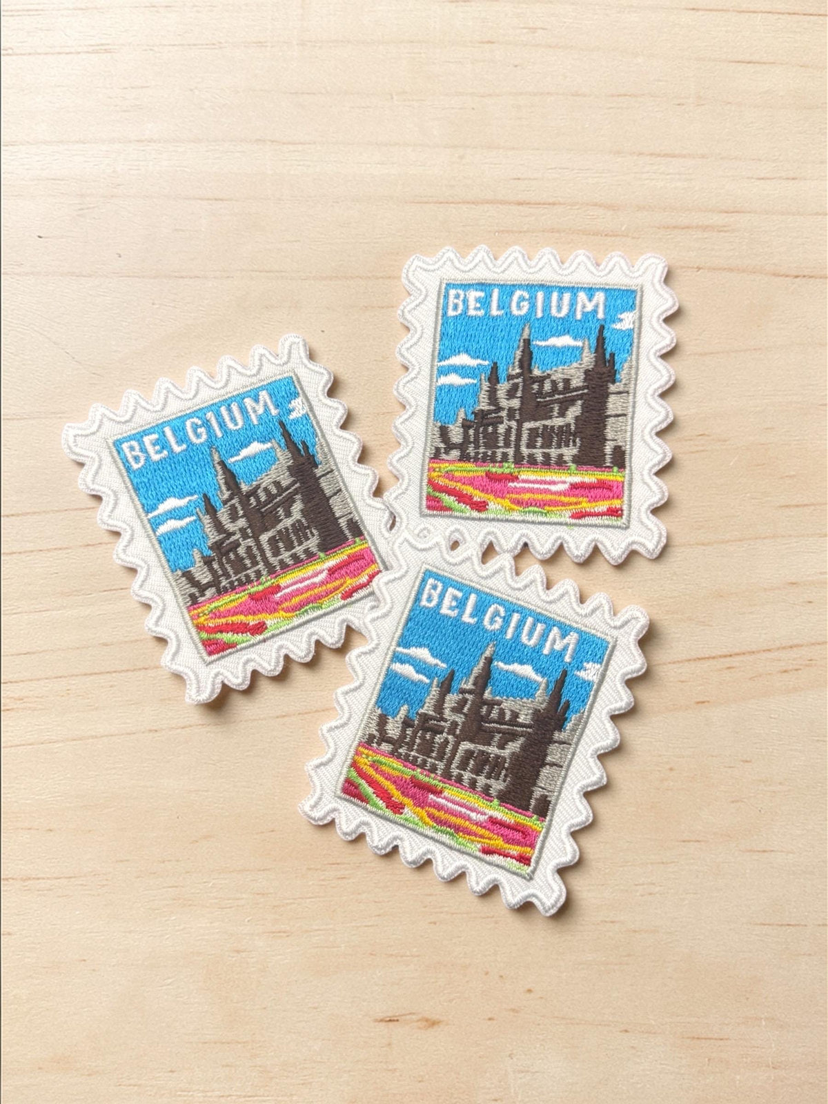 Travel Belgium Patch – 2 X 2 Iron On Europe Souvenir Patch For Travel Gift