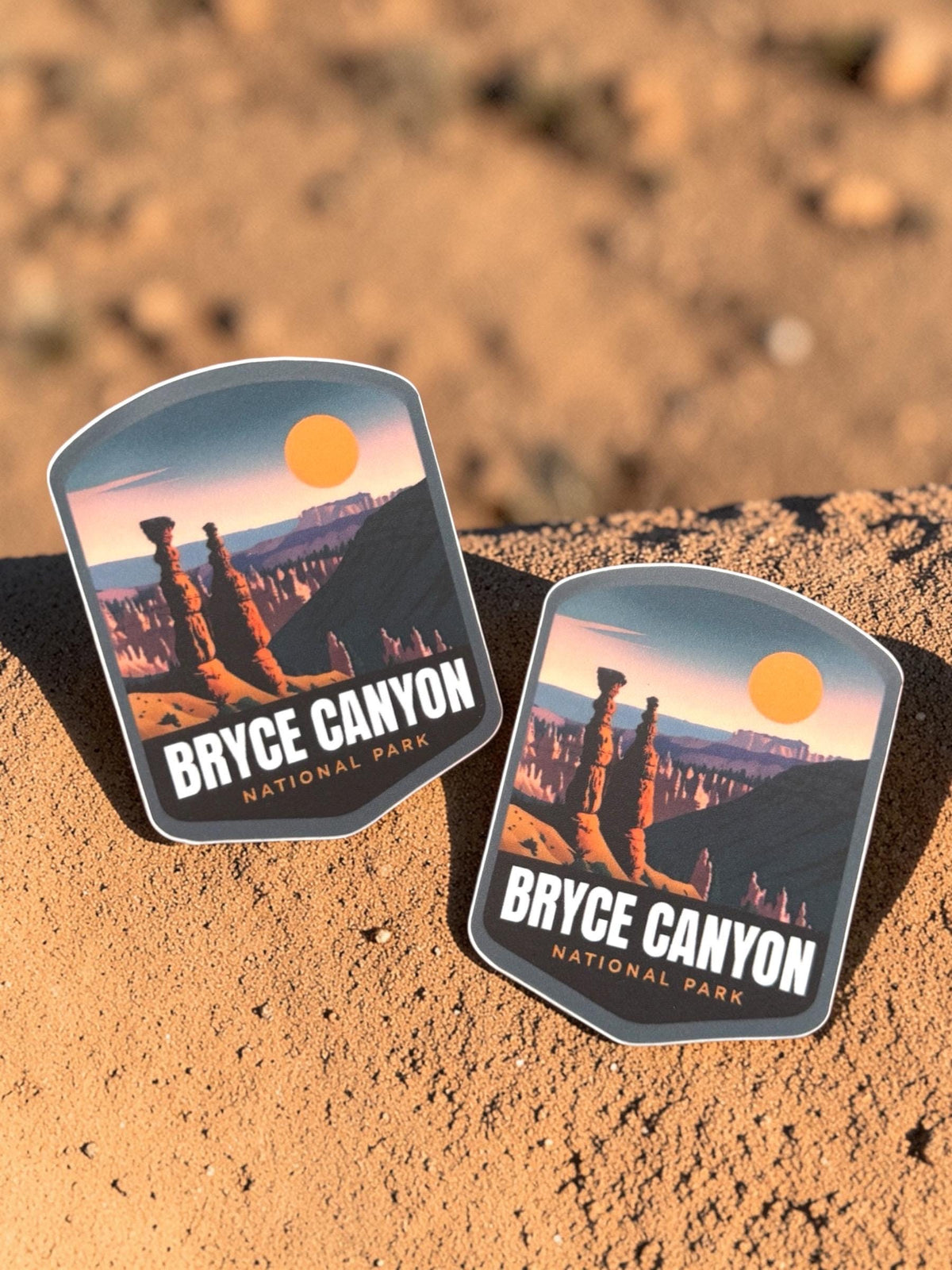 Bryce Canyon National Park Vinyl Sticker- Waterproof Souvenir Travel Gift