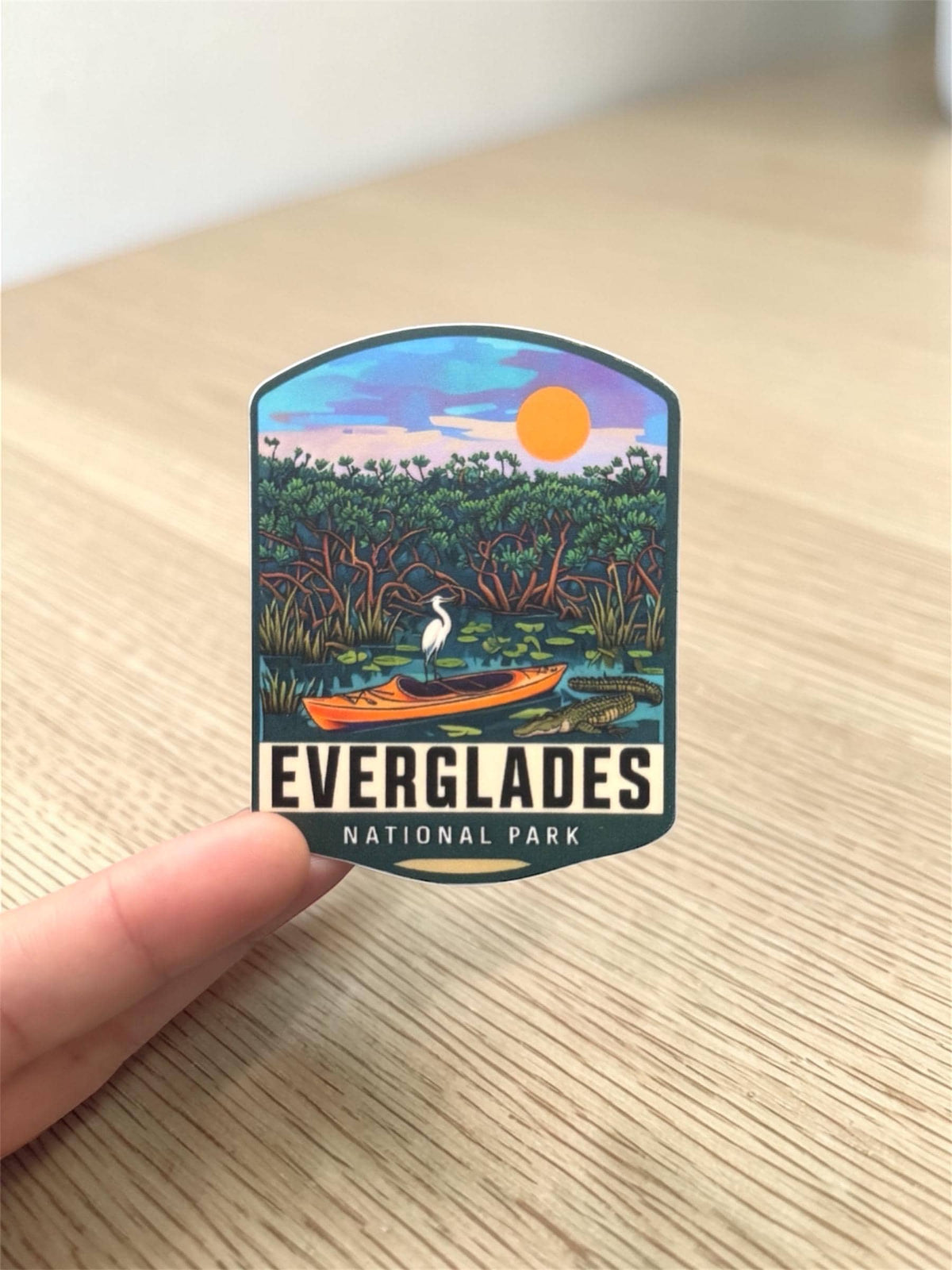 Everglades National Park Sticker – Travel Waterproof Florida Souvenir Vinyl Stickers