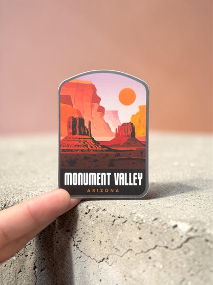 Monument Valley Arizona Sticker – Waterproof Vinyl Travel Souvenir