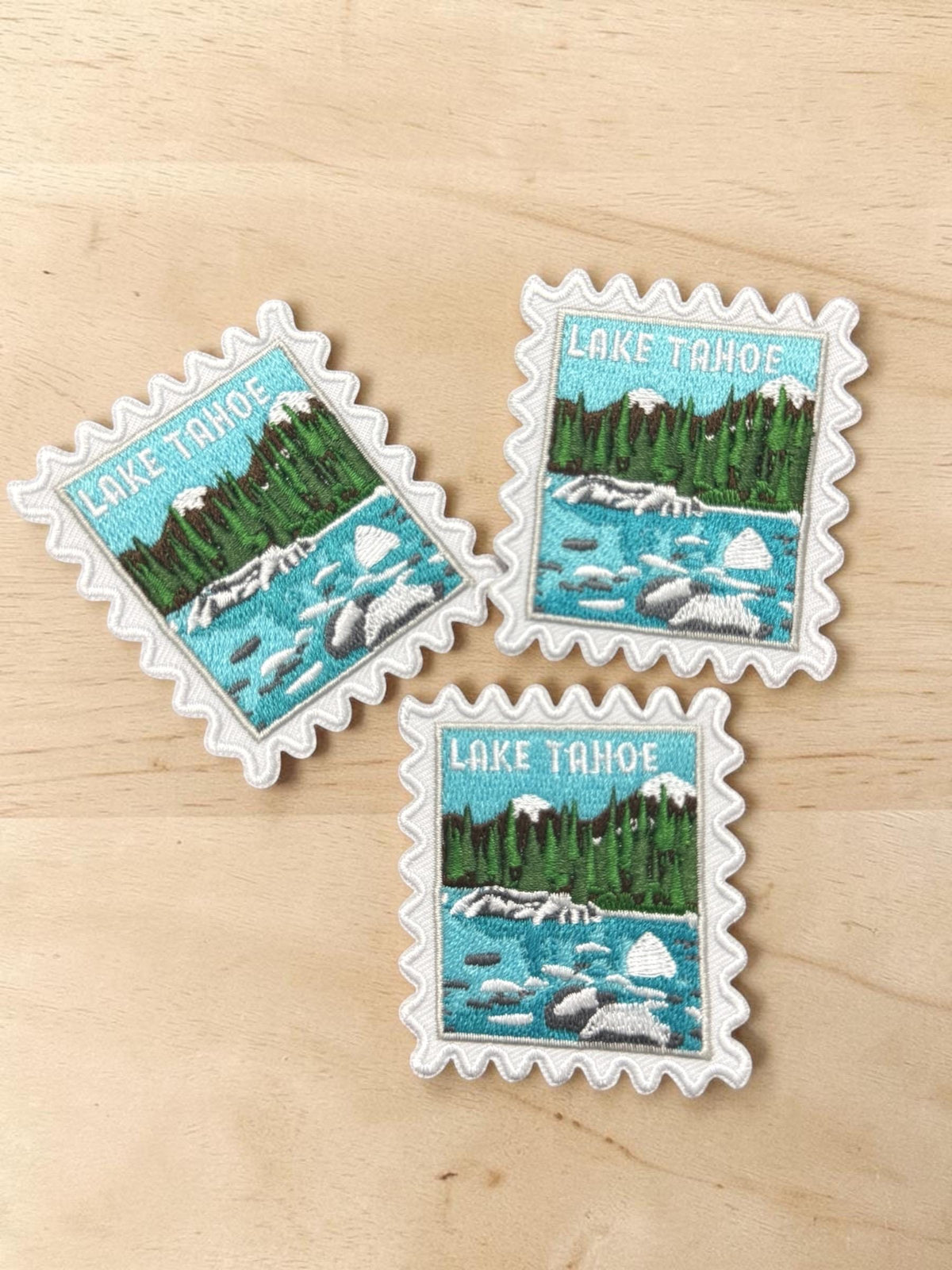 Lake Tahoe Travel Patch – City 2 X 2 Iron On Souvenir Nevada Collector Pin