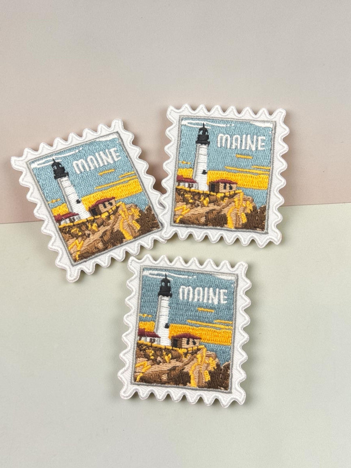 Maine Travel Patch – 2 X 2 Iron On Souvenir Acadia National Park Pin Collector