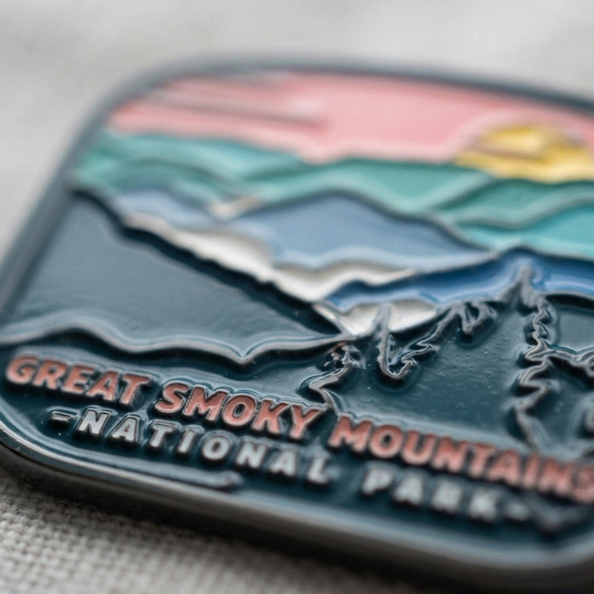 Great Smoky Mountain National Park Pin – Enamel Travel Souvenir Pin
