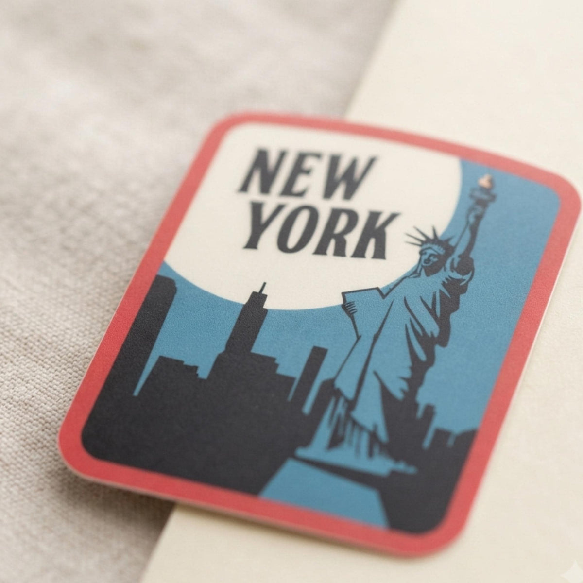 New York Travel Sticker – Funny Nyc Waterproof Souvenir Vinyl Stickers