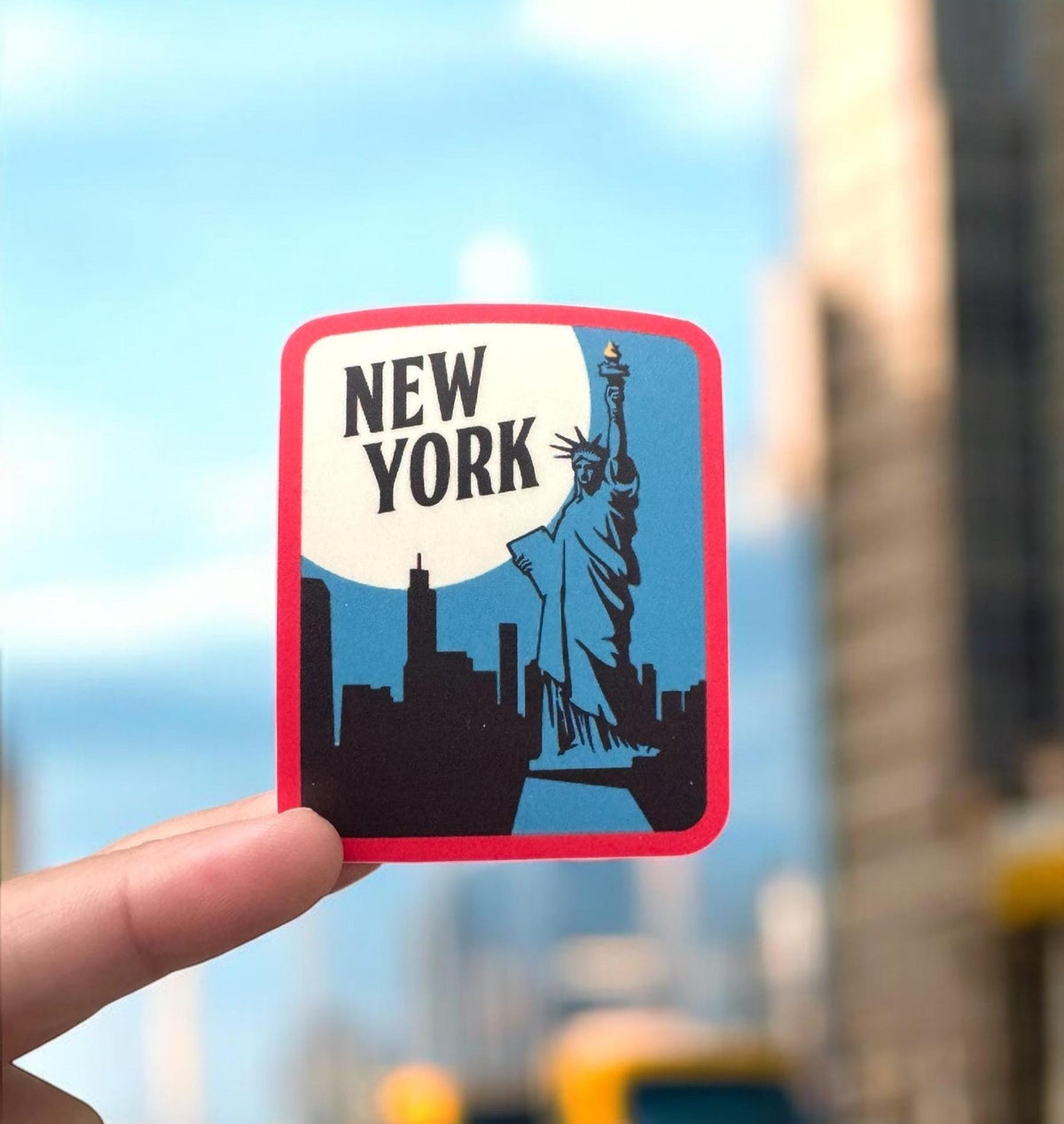 New York Travel Sticker – Funny Nyc Waterproof Souvenir Vinyl Stickers