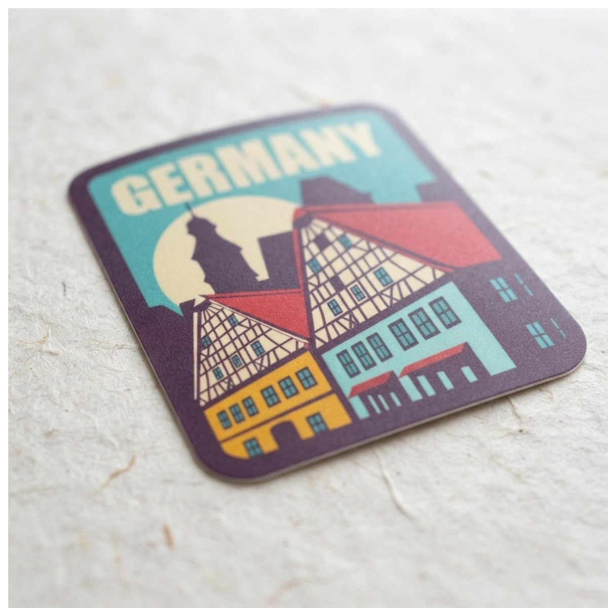 Germany Travel Sticker – National Park Waterproof Souvenir Vinyl Gift