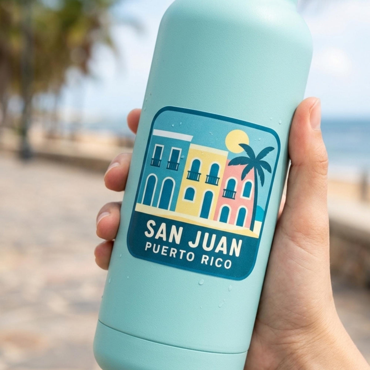 San Juan Puerto Rico Sticker – Waterproof Travel Souvenir (3")