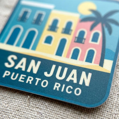 San Juan Puerto Rico Sticker – Waterproof Travel Souvenir (3")