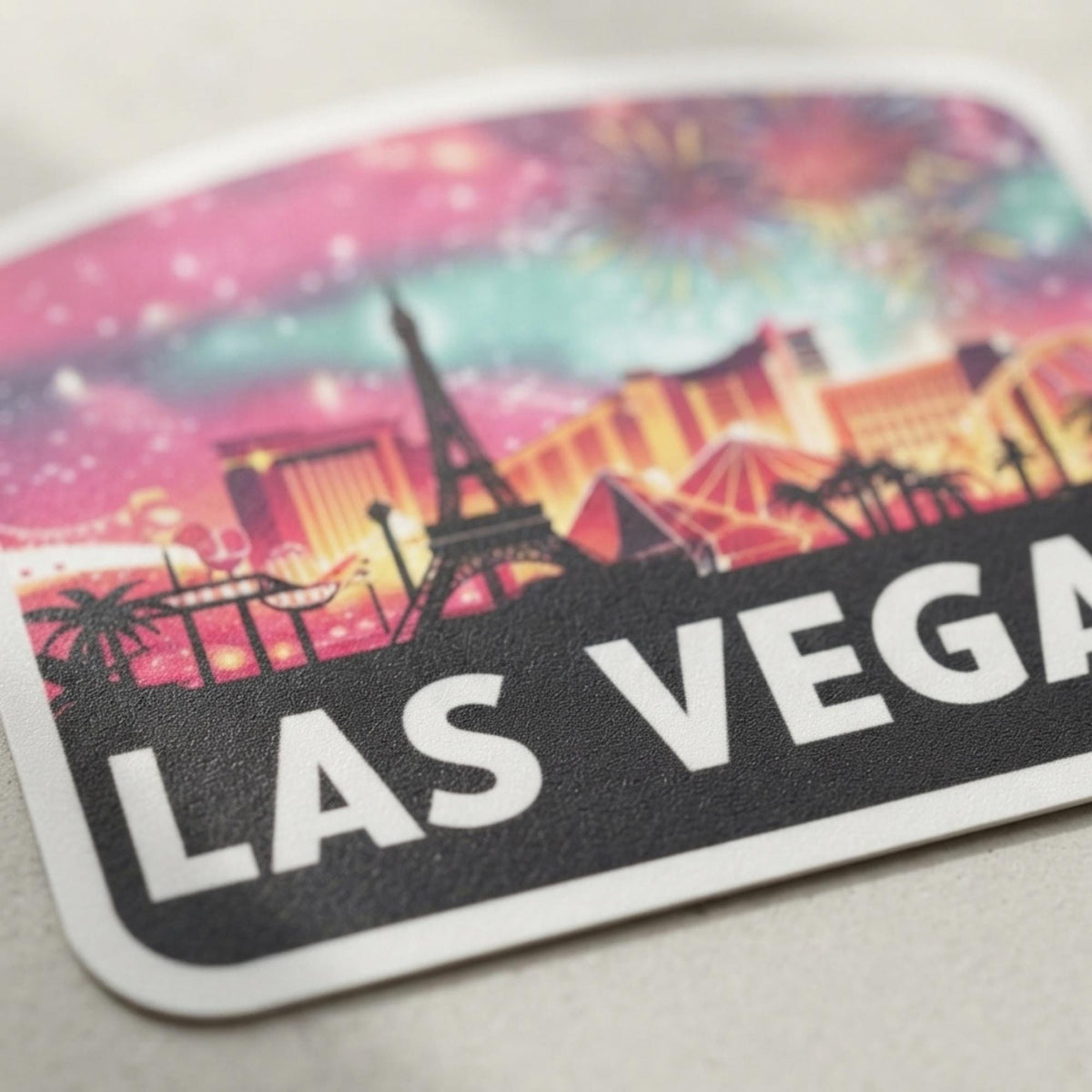 Las Vegas Sticker – Waterproof Vinyl Travel Souvenir