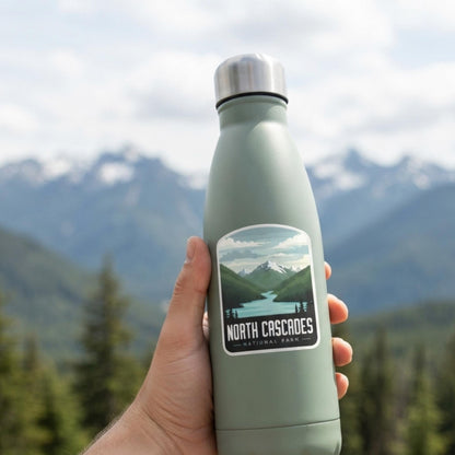 North Cascades National Park Sticker – Waterproof Vinyl Travel Souvenir