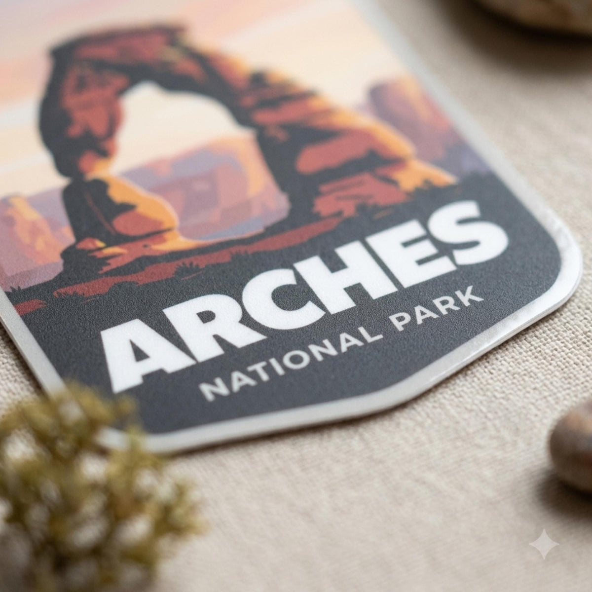 Arches National Park Sticker – Utah Travel Souvenir Waterproof