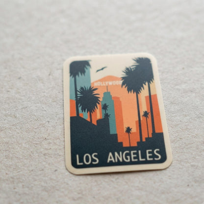 Los Angeles Sticker – California Travel Souvenir, Waterproof Vinyl