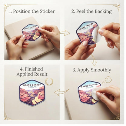 Grand Canyon National Park Sticker – Waterproof Vinyl Travel Souvenir