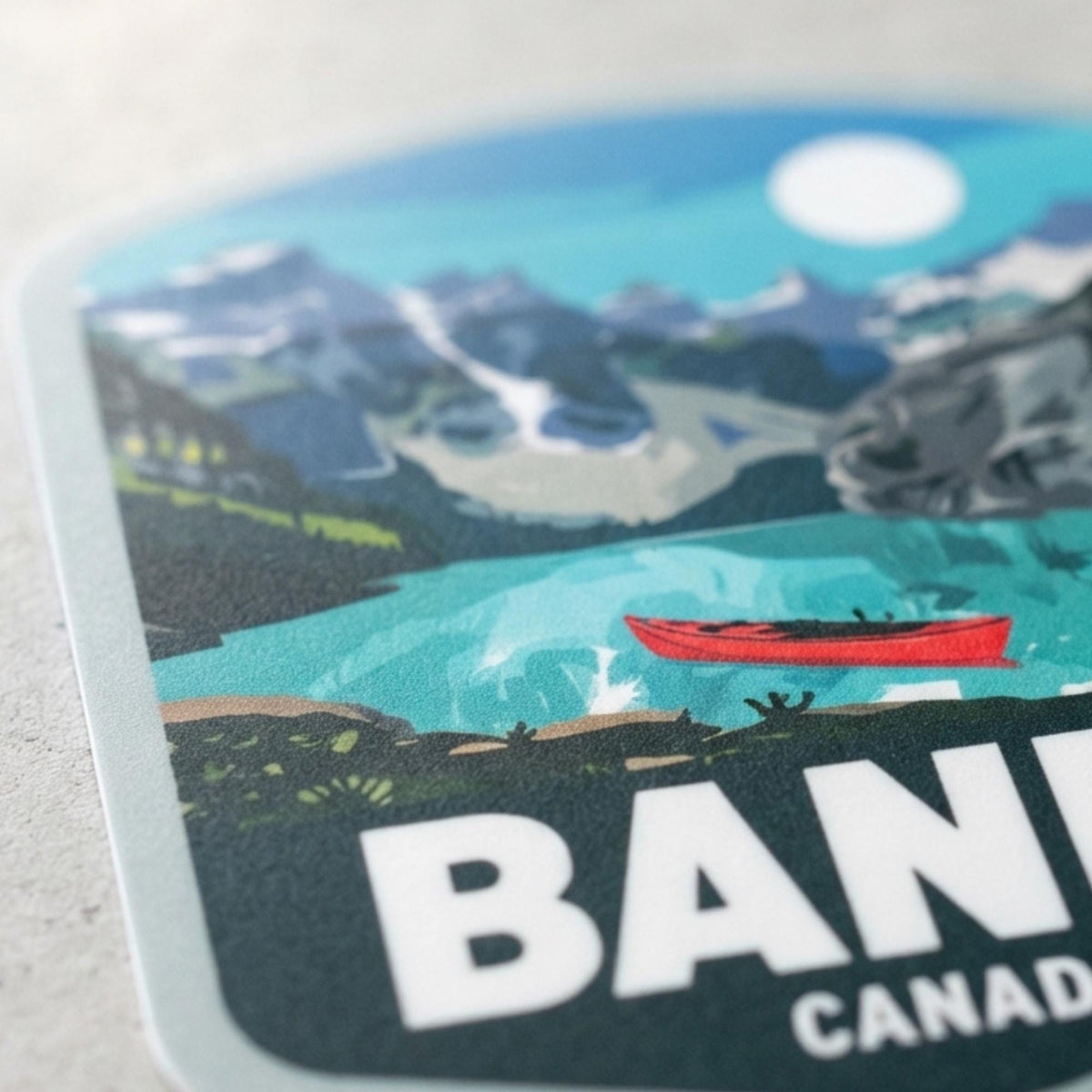 Banff Canada Sticker – Waterproof Vinyl Travel Souvenir