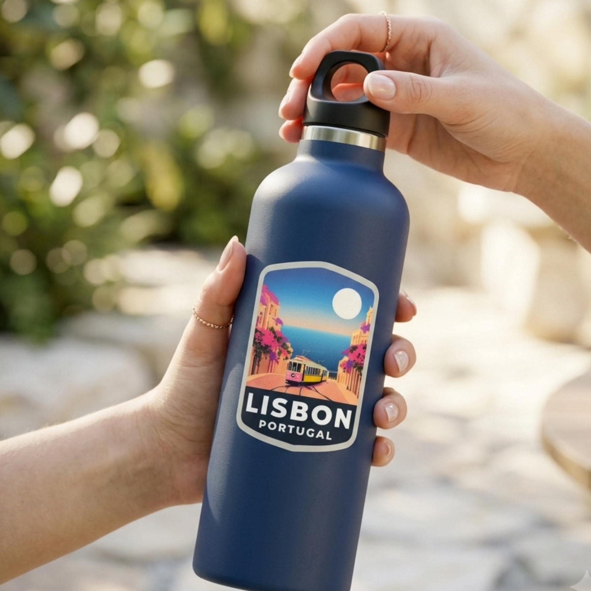 Travel Portugal Sticker – Lisbon Souvenir Waterproof Vinyl Stickers