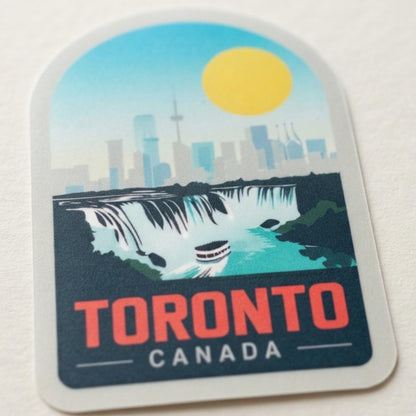 Toronto Canada Sticker – Funny Travel Waterproof Souvenir Vinyl Stickers