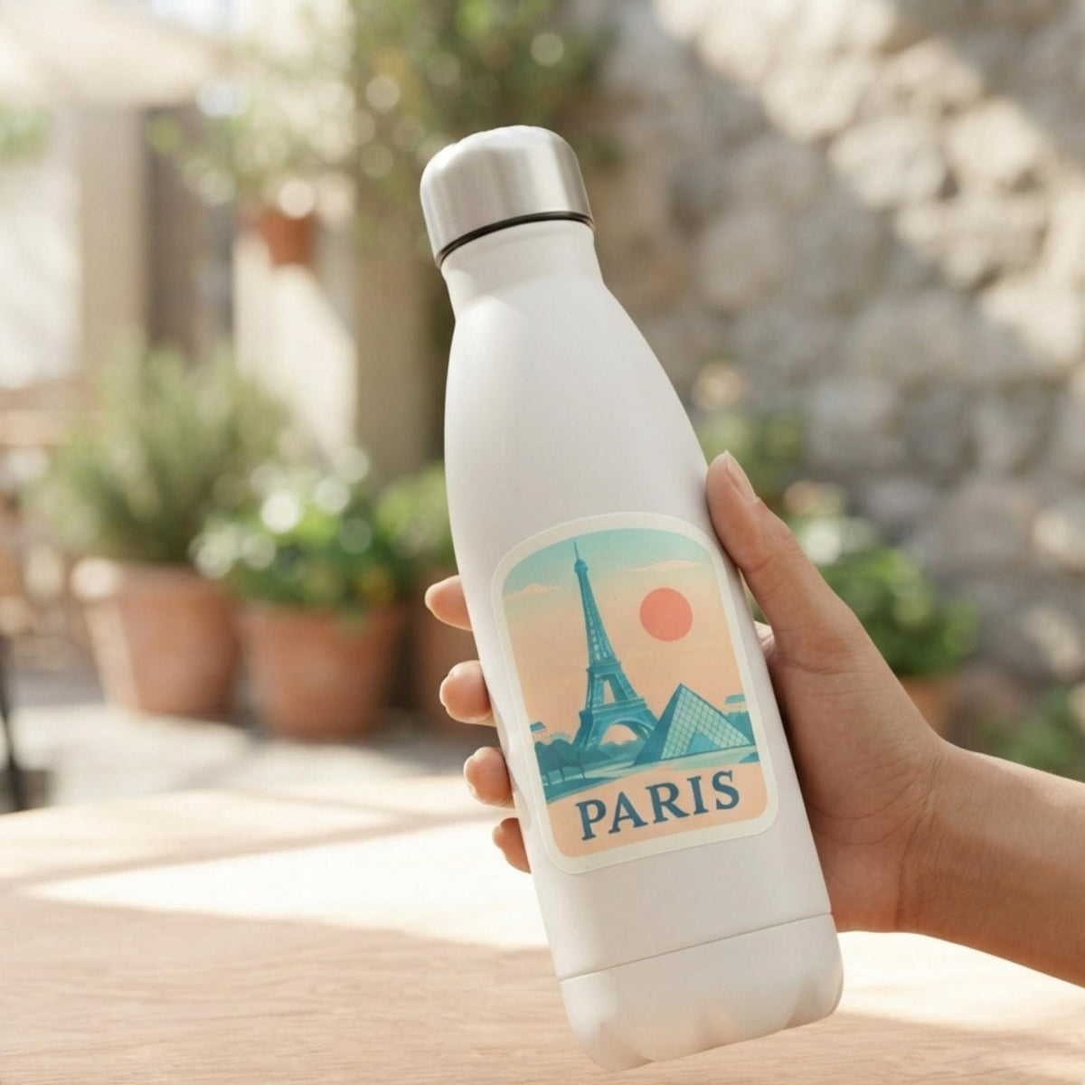 Paris Eiffel Tower Sticker – Waterproof Travel Souvenir Gift