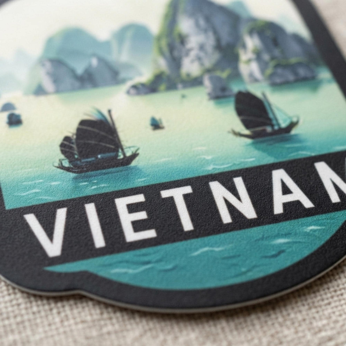 Vietnam Travel Sticker – Ha Long Bay Waterproof Souvenir Vinyl Gift