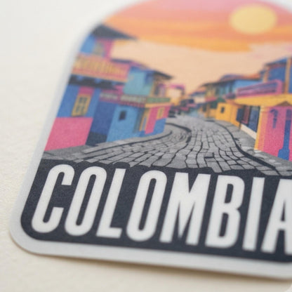 Colombia Travel Sticker – Funny Waterproof Souvenir Vinyl Stickers