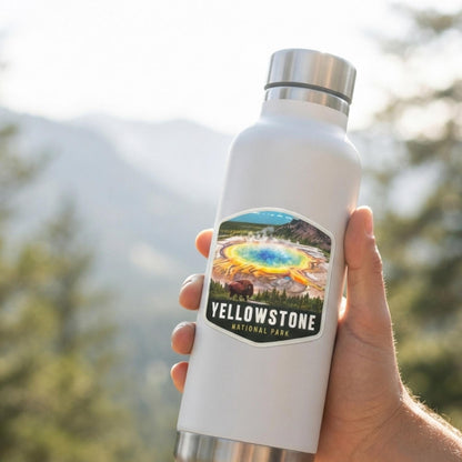 Yellowstone National Park Sticker - Waterproof Vinyl Travel Souvenir