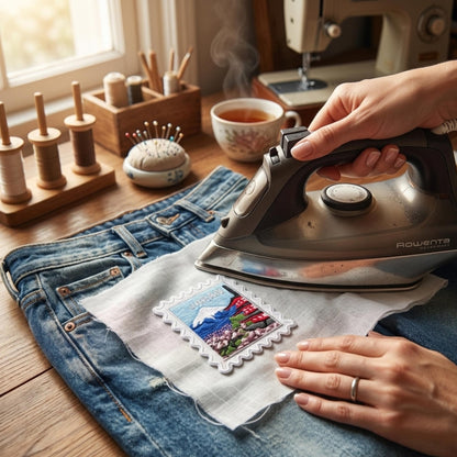 Japan Travel Patch – Mount Fuji Iron On Souvenir 2 X 2 Patches