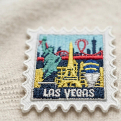 Las Vegas Travel Patch – Outdoor Nevada Iron On Strip Souvenir Gift
