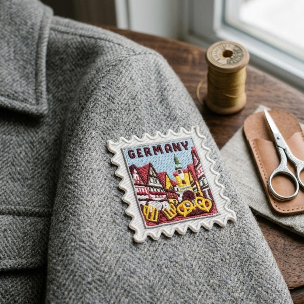 Germany Iron On Patch – 2 X 2 Travel Souvenir Collection