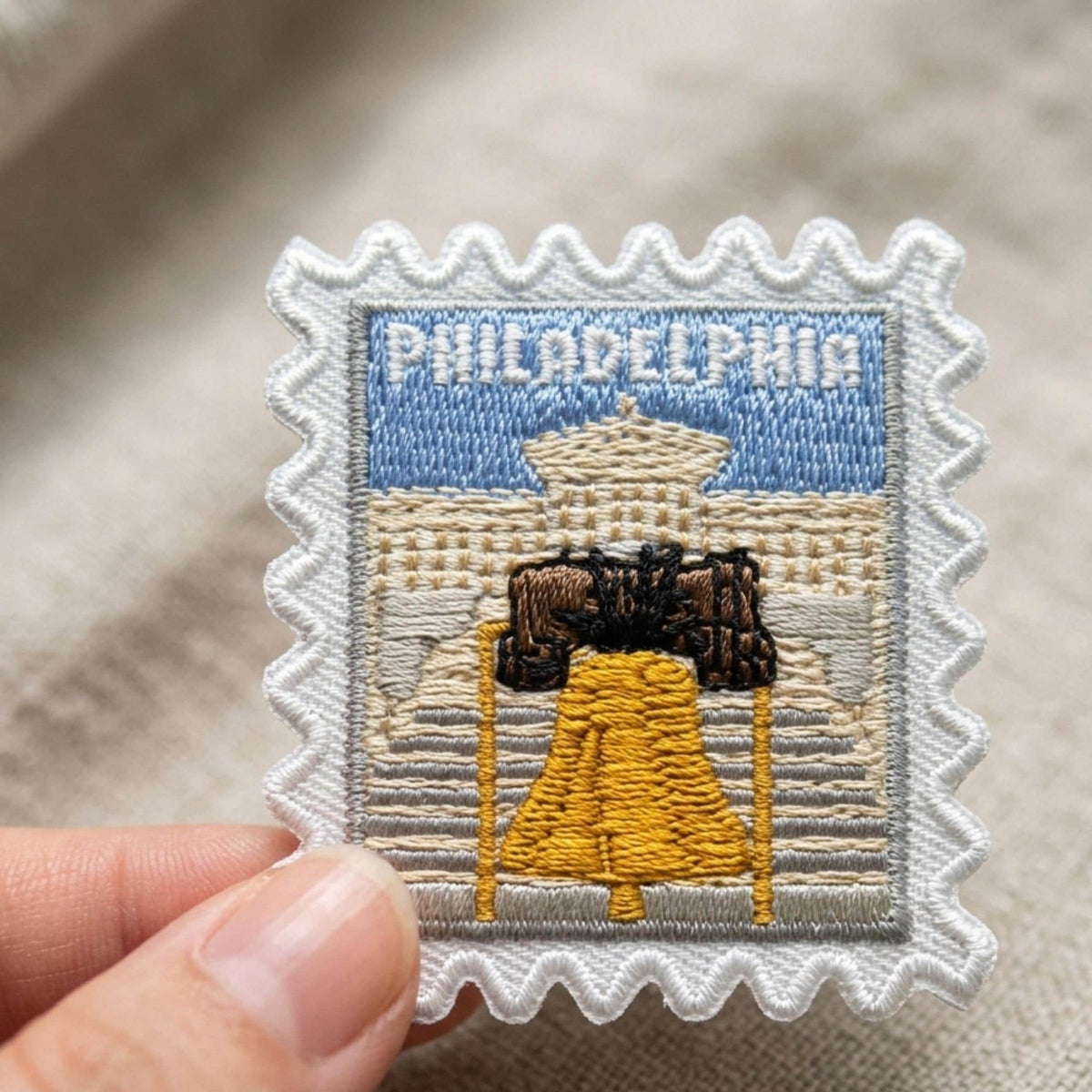 Travel Philadelphia Patch – Liberty Bell 2 X 2 Iron On Souvenir Travel Accessories
