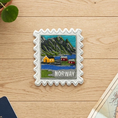 Travel Norway Patch – 2 X 2 Iron On Europe Souvenir Patch For Travel Accessories