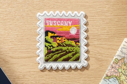 Tuscany Italy Patch – 2 X 2 Iron On Souvenir Wanderlust Patch For Travel Gift