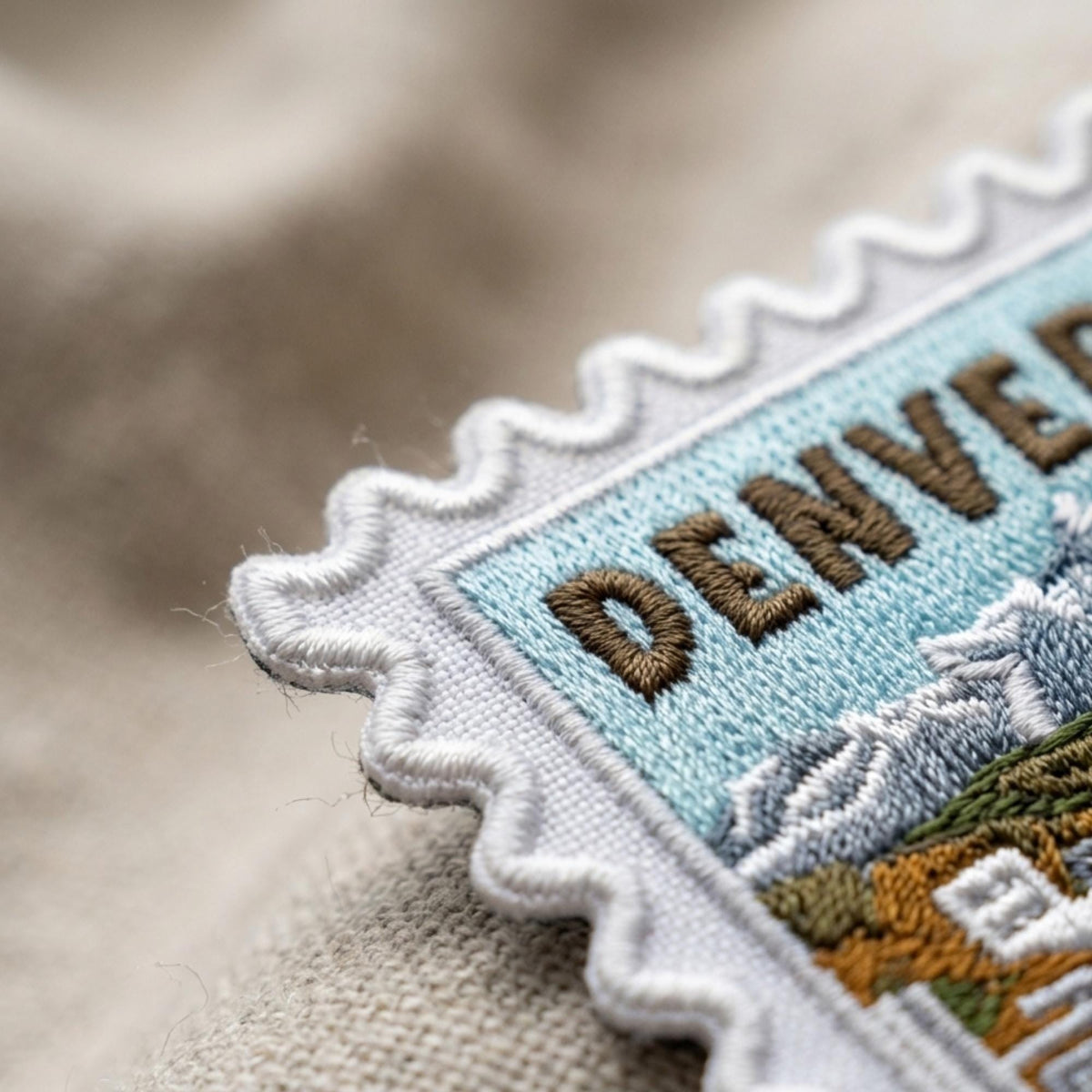Denver Colorado Patch – Travel Iron On Souvenir Wanderlust Patches