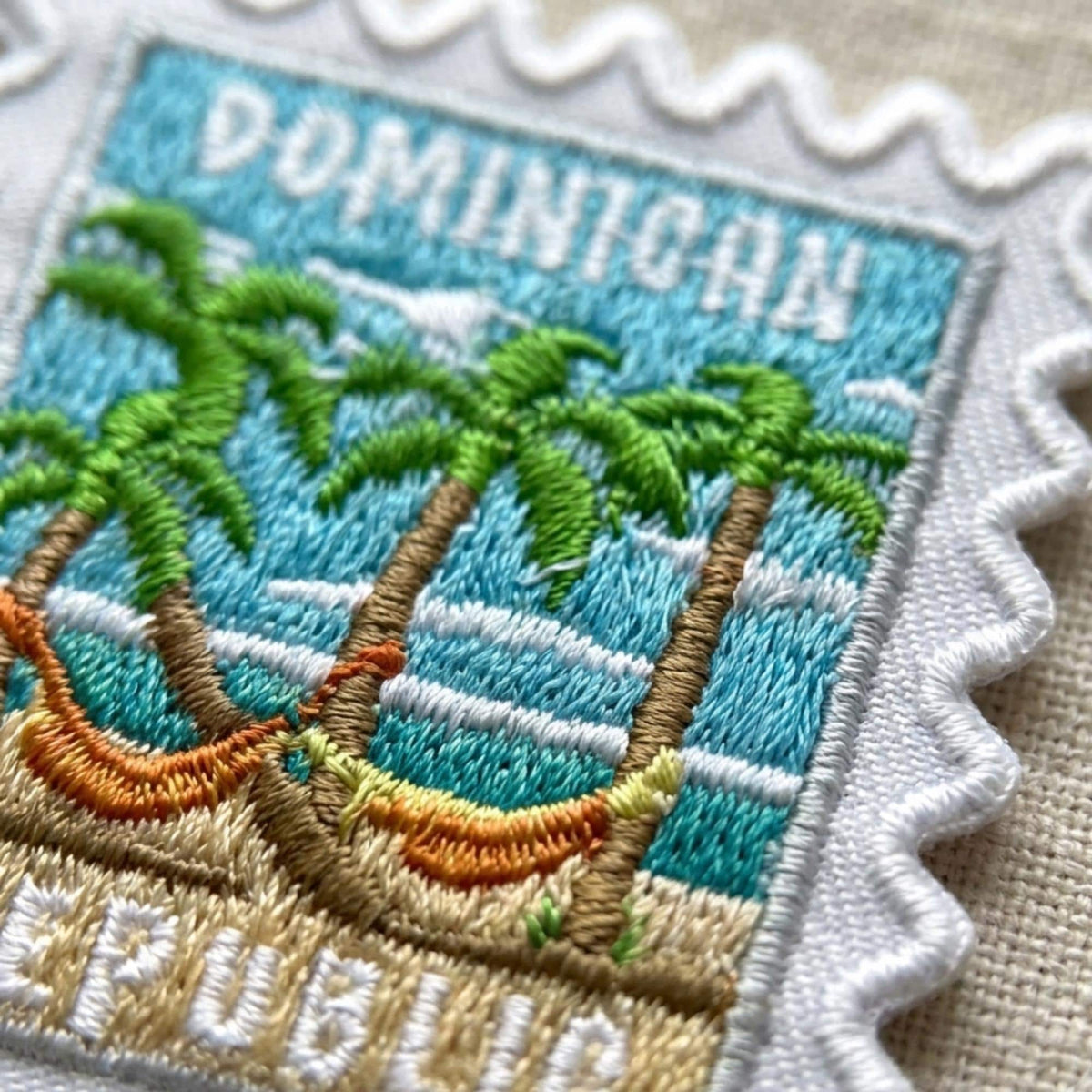 Dominican Republic Travel Patch – 2 X 2 Iron On Souvenir Collector Gift