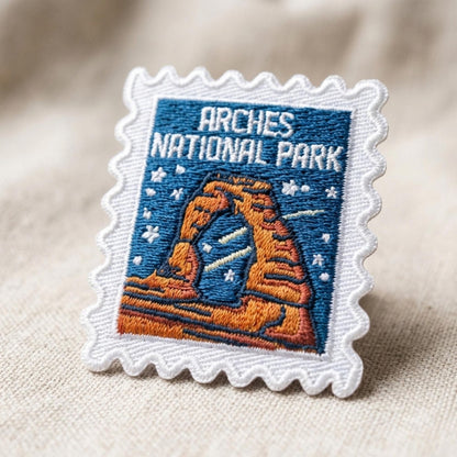 Arches National Park Iron On Patch – 2 X 2 Souvenir Patches And Pins