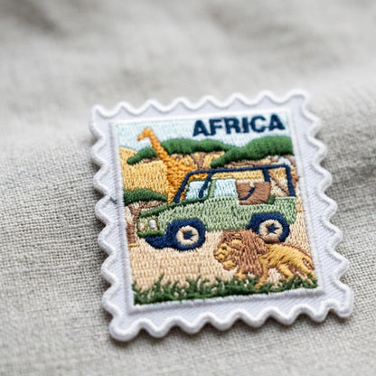 Africa Travel Patch – Tanzania Safari Outdoor Iron On Souvenir Gift
