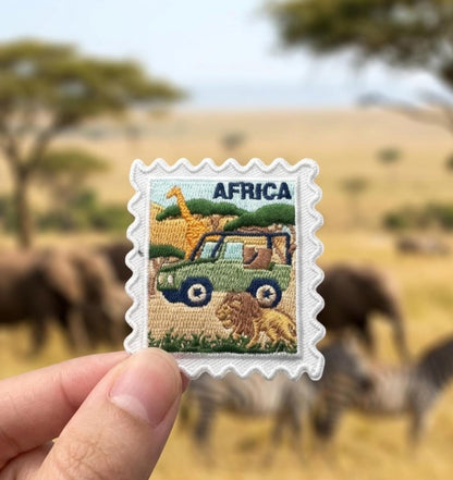 Africa Travel Patch – Tanzania Safari Outdoor Iron On Souvenir Gift