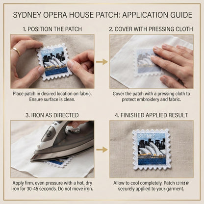 Travel Australia Patch – Sydney Souvenir 2 X 2 Iron On Pin Collector