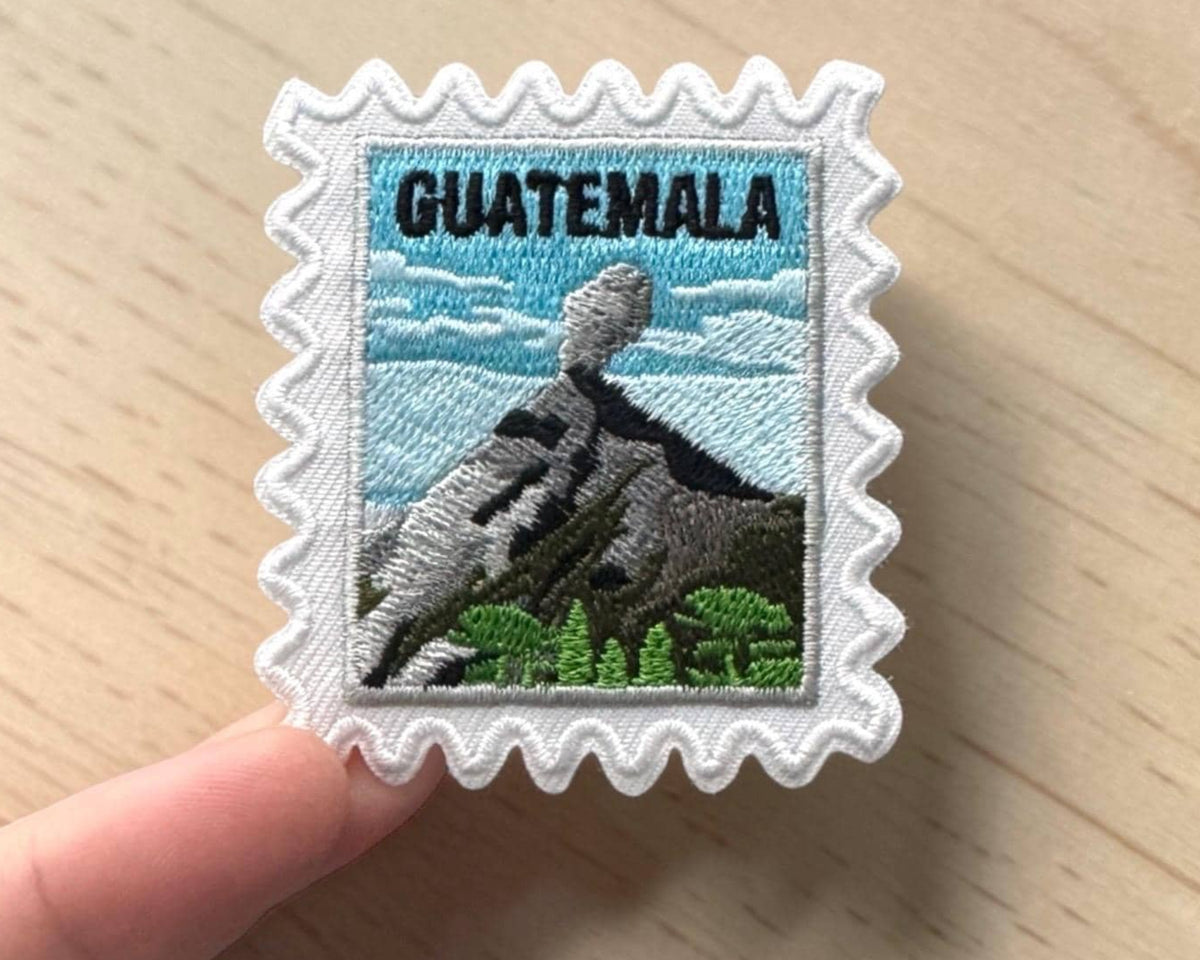 Travel Guatemala Patch – Volcano Souvenir 2 X 2 Iron On Applique