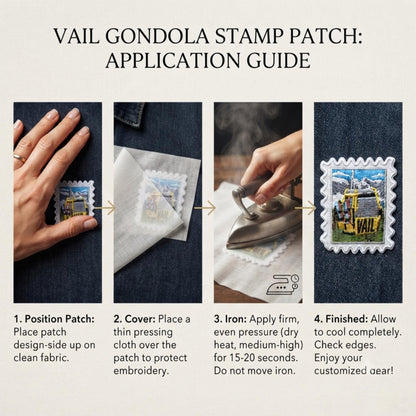 Travel Colorado Vail Patch – 2 X 2 Iron On Souvenir Patches For Travel Gift