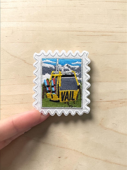 Travel Colorado Vail Patch – 2 X 2 Iron On Souvenir Patches For Travel Gift