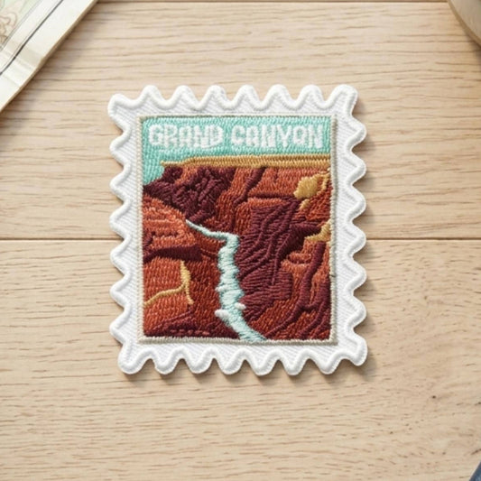 Grand Canyon Travel Patch – 2 X 2 Iron On Souvenir Arizona National Park Pin Collector